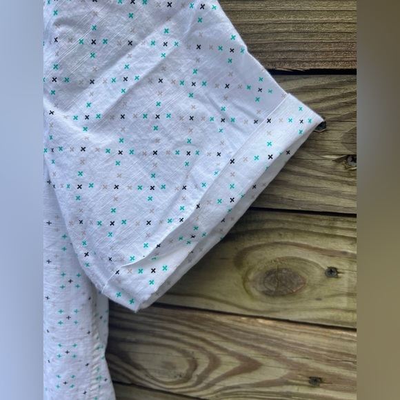 LON NYC Mens Short Sleeve Button Up Shirt Size S - Picture 7 of 8